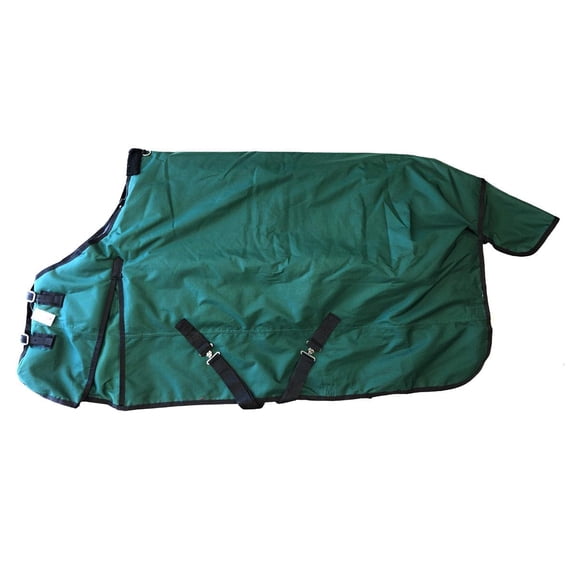 AJ Tack 1200D Waterproof Turnout Horse Blanket 400g - Green 76"