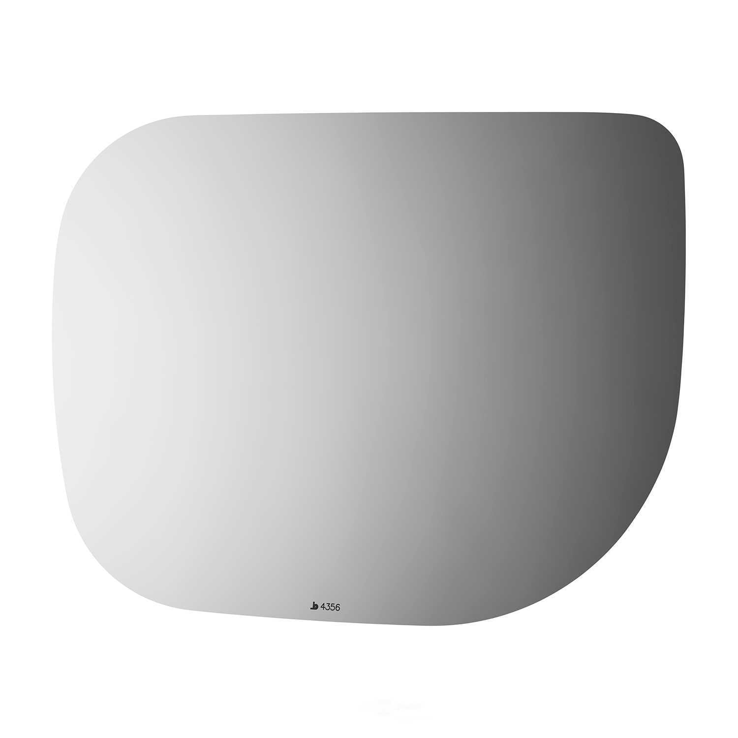 Burco Side View Mirror Replacement Glass - Clear Glass - 4356