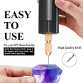 thumbnail image 4 of 2Set 0.7-1.2mm -Electric Hand Drill Set for Resin,Electric Mini Drill for Jewelry Making Electrical Pin Kit, 4 of 7