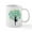White, variant on CafePress - YOGA TREE POSE Mug - 11 oz Ceramic Mug - Novelty Coffee Tea Cup