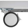 thumbnail image 6 of Mobile Trolley Cart with 2 Drawers Tool Tray Universal Wheels, Professional Utility Cart Ultrasound Imaging Scanner Beauty Storage Rolling Cart for Home Hospital Office Clinic (Grey), 6 of 9
