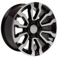 thumbnail image 2 of 18 inch Black Rims Fits Cadillac Escalade 1999-2021 6 Lug 139.7mm, 2 of 3