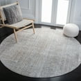 thumbnail image 2 of SAFAVIEH Webster Leighton Abstract Area Rug, Grey/Beige, 6'7" x 6'7" Round, 2 of 8