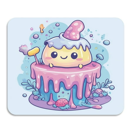 

Diatom Mud Drain Pad 19.7x15.7 Inch Dish Drying Mats Magical Mat Magic Mat Kitchen Drain Mat Coffee Drain Mat Table Drain Mat Cartoon Beautiful Cake