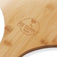 thumbnail image 4 of Pie Supply 15" Bamboo Pizza Peel, Wood Paddle Cutting Board with Handle and Hanging Strap, 4 of 7