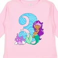 thumbnail image 4 of Inktastic Third Birthday Mermaid Girls Long Sleeve Toddler T-Shirt, 4 of 5