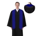 thumbnail image 4 of Hirioo Navy for 72" Graduation Shawl Stole Unisex Adults Graduation Sash Honor Graduation Stole for High School and College-Sharp Corner, 4 of 7