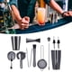 thumbnail image 5 of Juego de coctelera Boston ANGGREK Acero inoxidable Revestimiento negro, 5 of 8