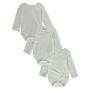 Bon Bebe Baby Unisex 3-Pack L/S Bodysuits