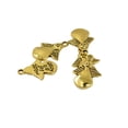 thumbnail image 2 of 50 piezas de aleación de material de oro y material de plata hecha para un ángel 18x12 mm para - Oro , Individuales Salvador Dali hecho para un amuleto de ángel, 2 of 7