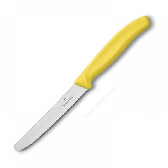 Cuchillo Victorinox L118US1 10 cm amarillo con punta redonda