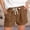 Brown, variant on HAIJIE Womens Summer Shorts Adjustable Ruched Side Bikini Shorts Sport Shorts Women for Sister Women Upf 50 Swimsuit Bottoms with Liner