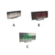 thumbnail image 5 of Cateissary Reloj despertador Digital escritorio dormitorio Snooze recordatorio de tiempo electrónico decorativo hogar sala de estar número Electrónica Verde, 5 of 6