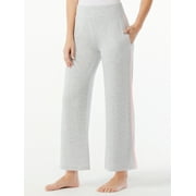 Sofia Intimates by Sofia Vergara Women's and Women's Plus Size Knit Wide Leg Capri Pants