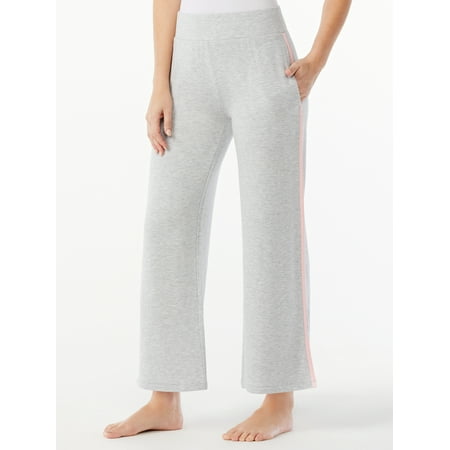 Sofia Intimates by Sofia Vergara Women's and Women's Plus Size Knit Wide Leg Capri Pants