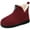 Red, variant on Slipper Boots for Women Men Winter Booties Slippers Indoor Outdoor Slippers Memory Foam House Shoes for Ladies Male