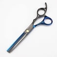 thumbnail image 2 of Professional Hair Thinning Scissors 6 Inch Carbon Stainless Steel Ergonomic Barber Salon Tool, 2 of 4