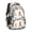 Multicolor Cat White, variant on Black Cat Black Pattern Backpack for School, Cute School Bag with Adjustable Shoulder Straps and Padded Back, 16.9"x12.6"x5.9"