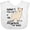 AA-White, variant on Inktastic Nana's You Say Alpaca My Bags Boys or Girls Baby Bib