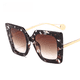 thumbnail image 4 of Gafas de sol de moda para mujer, gafas de sol con montura generosa, gafas planas de tendencia, 4 of 5