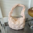 thumbnail image 3 of Bolsos Mano Tipo para Mujer Bolsos Hombro Hobo Informales en La Nube Gran Capacidad (rosa), 3 of 9