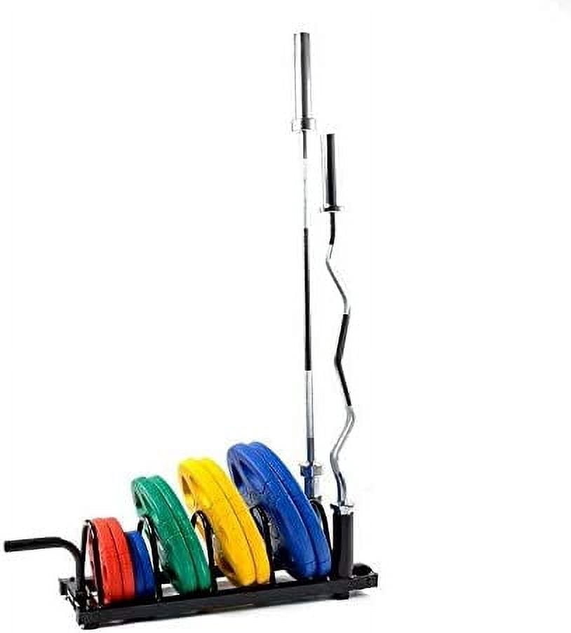 GMNIU Dumbbell Barbell Weight Lifting Rack Stand Only Fitness Multilevel Horizontal Storage Mental Organizer for Home Gym