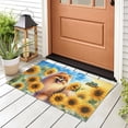 thumbnail image 3 of Pomeranian Hello Summer Sunshine Sunflowers Spring Retro Vintage Doormat Pom Dog Lover Gifts Indoor Outdoor Welcome Mat - 00008, 3 of 5