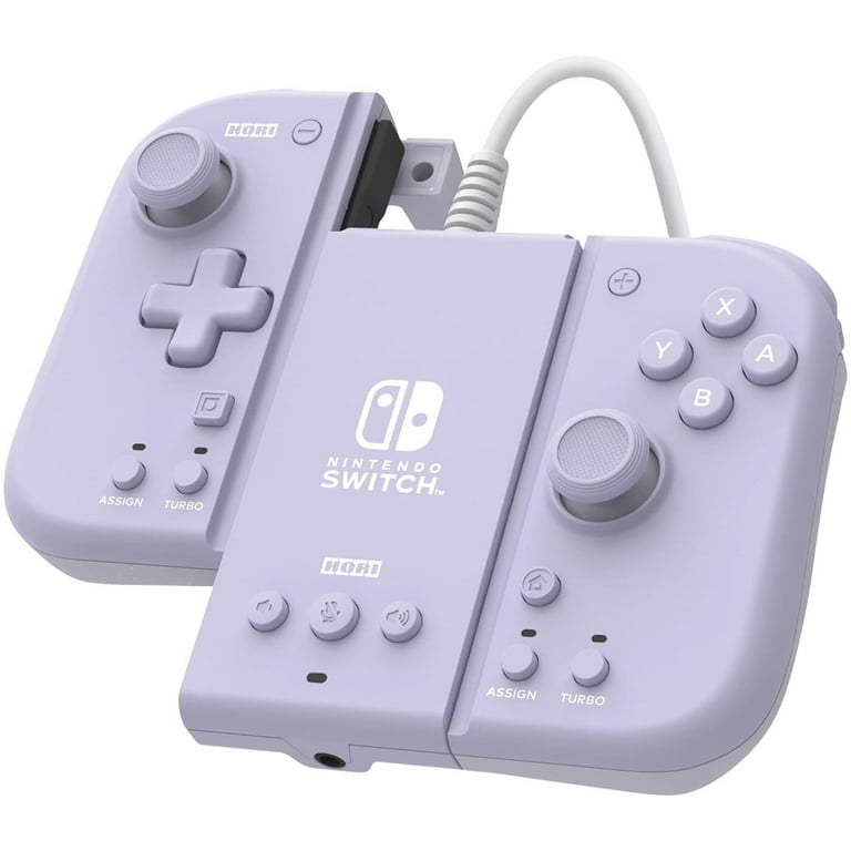 HORI Split Pad Compact Attachment Set: Lavender for Nintendo