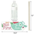 Big Dot of Happiness Funny Floral Let's Par-Tea - Garden Tea Party ...