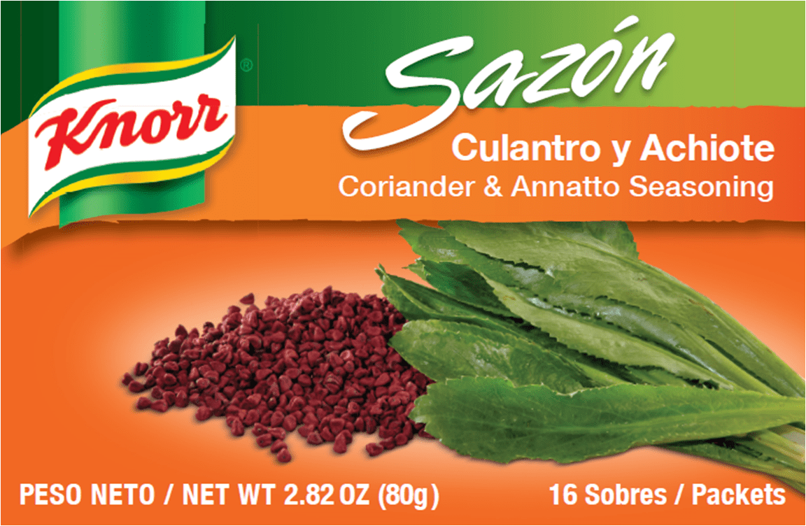Knorr Sazon Seasoning, Coriander & Annatto, 2.82oz, 16c