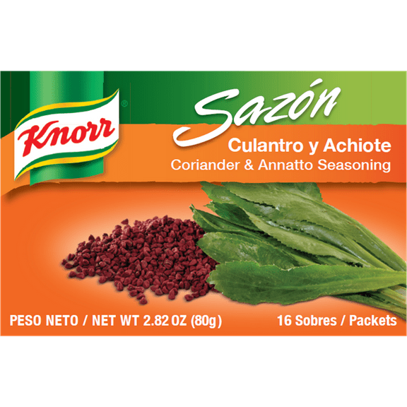 KNORR SAZON CULANTRO/ ACHIOTE 18/16ct 
