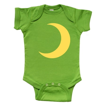 

Inktastic Cute Yellow Moon Gift Baby Boy or Baby Girl Bodysuit