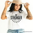 thumbnail image 6 of Be Stronger Than Your Excuses T-Shirt, Motivational Gym Workout Tee for Fitness Enthusiasts, 6 of 10