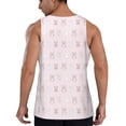 thumbnail image 3 of Gaeub Cartoon Rabbit Men's Athletic Tank Top, Workout Sleeveless Shirts, Running Tank Tops for Gym, Running, Training - XX-Large, 3 of 9
