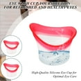thumbnail image 3 of 4Pcs Eye Wash Cup Eye Wash Bath Kit Silicone Eye Cleaning Cup for Eye Rinse, Portable Eye Care Tool Eye Cleaner Cup for Quick Relief Tired Eyes Cleaning Eye, 3 of 7