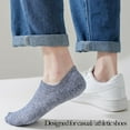thumbnail image 3 of Mens No Show Socks Cotton Low Cut Short Casual Socks Men With Non-Slip Grips, 12 Pairs/8 Pairs/6 Pairs, 3 of 5