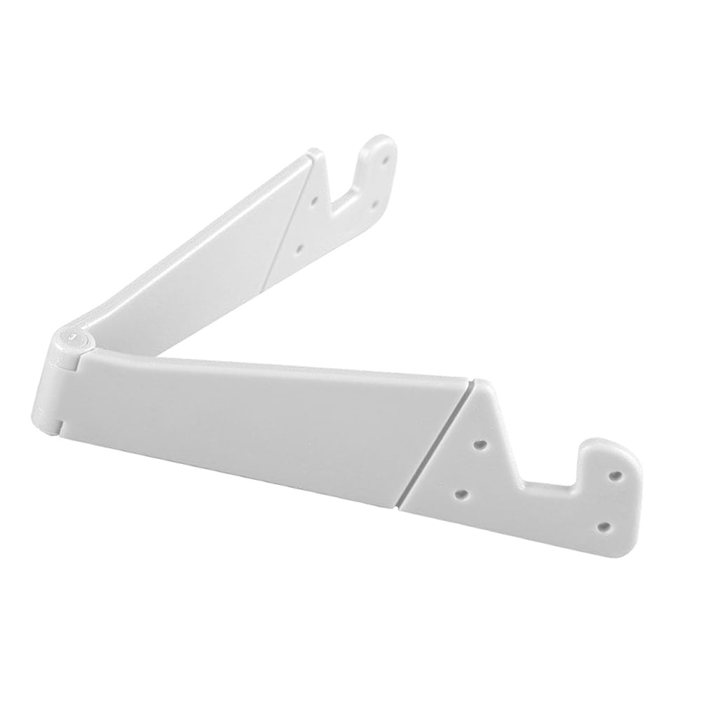 Phone Stand V-Shape Folded Adjustable Tablet Support Portable phone stand Table Holder Mobile Phone Accessory, White