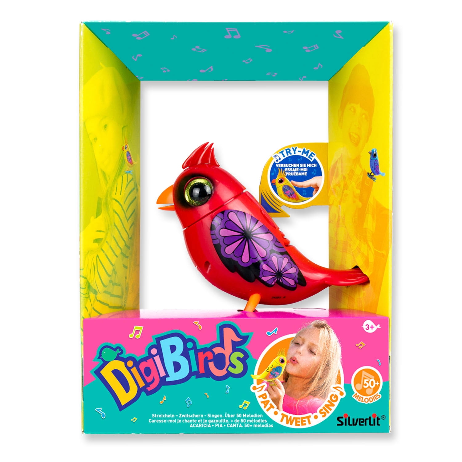 Digi Bird interactive tweeting Cardinal by Silverlit Toys