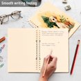 thumbnail image 5 of Wirebound Notebook Hardcover Spiral Notebooks Cat and Dog with Christmas Tree, 60 Pages, 80 GSM, 5.7 x 8.3in, 5 of 7