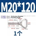 thumbnail image 2 of Stainless Steel Concrete Eye Bolt Anchor Eyebolt Wall Concrete Brick Anchor Expansion Bolts Ring Screw Eyes, 2 of 7