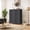 Black, variant on Dresser, Betcozy Storage Organizer with 8 Drawers for Bedroom, Chest of Drawers with Sturdy Metal Frame, Wood Tabletop for Closet, Nursery, Pink