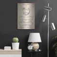 thumbnail image 6 of Luxe Metal Art 'Baseball Vintage Patent Blueprint,' Metal Wall Art, 16"x24", 6 of 8