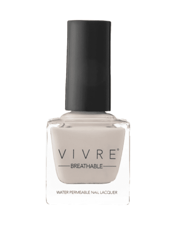 VIVRE   Breathable - Water, Oxygen Permeable - Vegan- toxic free- Halal - Nail Polish:  Always on Taupe