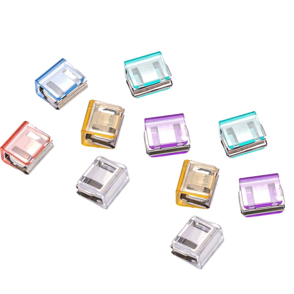 10 Pack Portable Hems Clips Easy Pants Length Adjuster for Jeans Trousers Not Sew Design Adjustable Length Universally