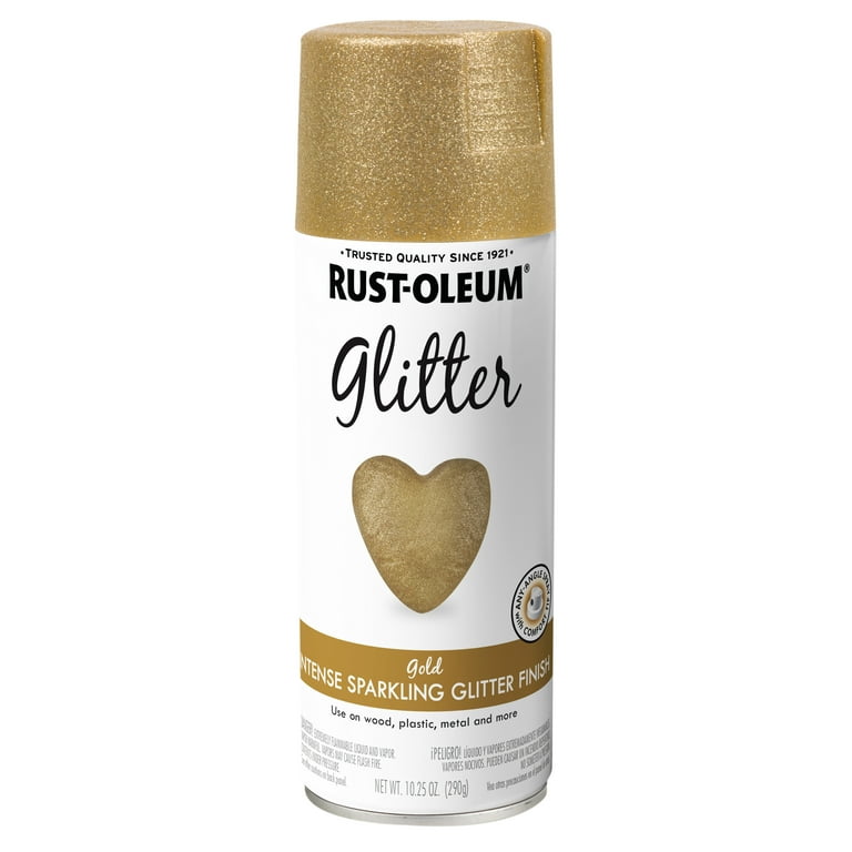 Rust-Oleum Specialty 10.25 oz. Gold Glitter Spray Paint (6-Pack