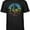 BLACK, variant on Teelocity Sriracha Spicy Vibes Graphic T-Shirt (Medium - Standard Fit, Black)