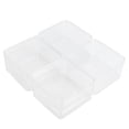 thumbnail image 3 of Caja de almacenamiento, 4 juegos de caja de plástico transparente para dulces, caja de almacenamiento para dulces, máxima comodidad, 3 of 8