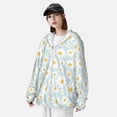 thumbnail image 3 of Lsque Daisies Flowers UPF 50+ Lightweight Sun Protection Men's Women's Long Sleeve Shirt, Hoodie Performance -Small, 3 of 9