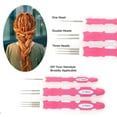 thumbnail image 3 of Braid Craft Dread Locks Crochet, Larga Duración, Fácil Peinado, Gancho De Ganchillo Para Rastas, Trenzado Rápido Portátil De 0,75 Mm Para Hombres Y Mujeres, 3 of 7