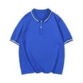 thumbnail image 3 of Kids Boy Tshirt Boys Polo Shirt With Short Sleeves Casual Blouse Tops Pullover 7-8 Years, 3 of 6